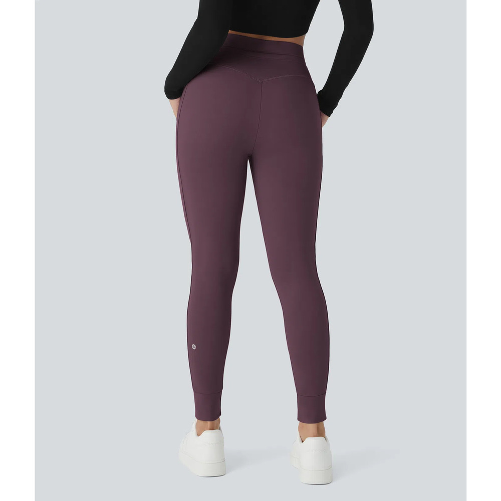 Halara Softlyzero HighWaisted Drawstring Full Len… - image 3